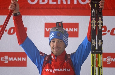 Россиянин Малышко выиграл мужской спринт на этапе КМ по биатлону